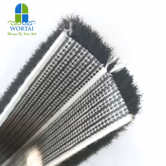 Brush Weather Stripping Self Adhesive Pile Sealing Windproof Strip for Sliding Door Window Gasket