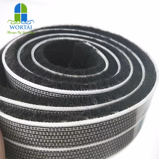 Brush Weather Stripping Self Adhesive Pile Sealing Windproof Strip for Sliding Door Window Gasket