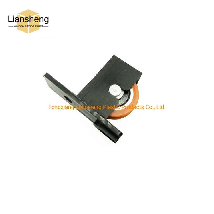 Plastic Bracket Pulley with Single Wheel for Window and Door